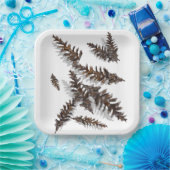 Pine ConeEvergreens Papier Borden Papieren Bordje (Feest)