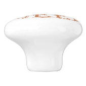 Pine-conenkoningkoningin Keramische Knop (Zijkant)