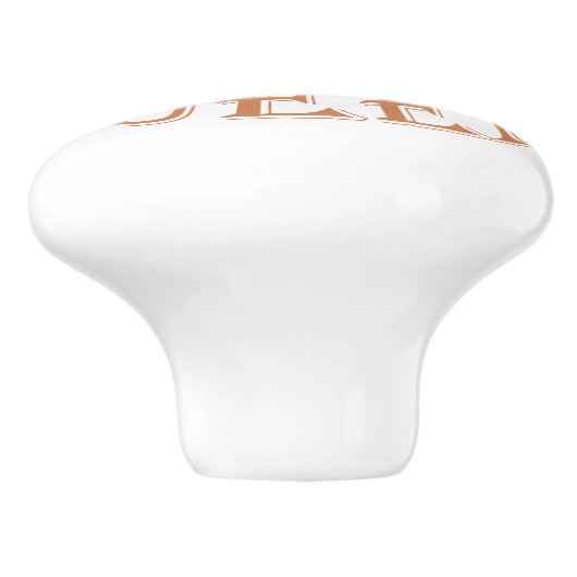 Pine-conenkoningkoningin Keramische Knop (Zijkant)