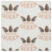 Pine-conenkoningkoningin Stof (Swatch)