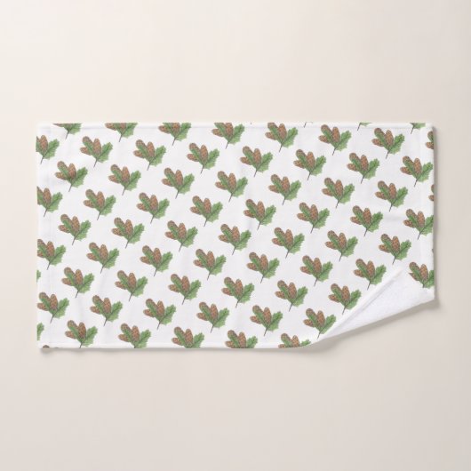 pine cones bad handdoek (Handdoek)
