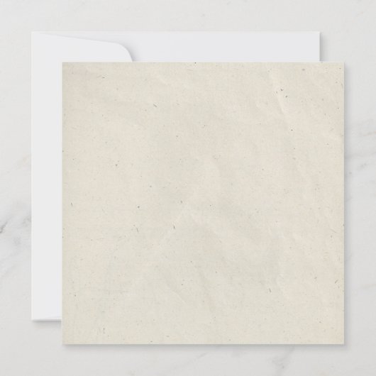 Pine Cones Bridal Shower Invitations Kaart (Achterkant)