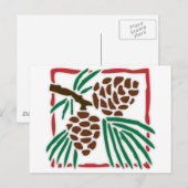 Pine Cones Briefkaart (Voorkant / Achterkant)
