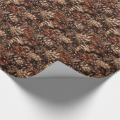 Pine Cones Cadeaupapier (Hoek)