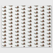 Pine Cones Christmas  Cadeaupapier (Vlak)