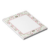 Pine cones en bessen mandala notitieblok (Schuin)