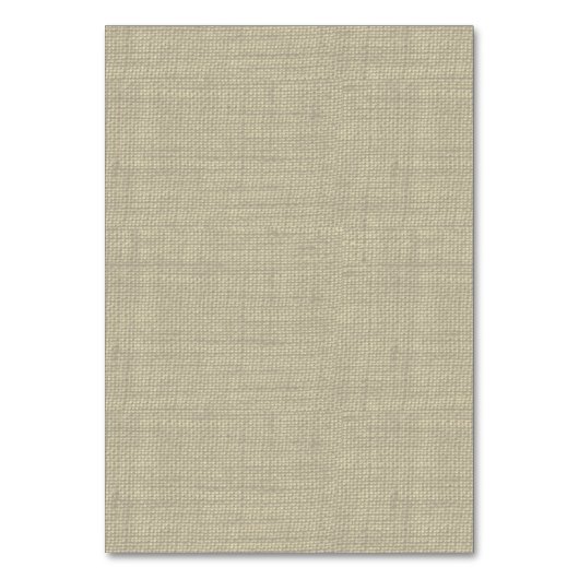 Pine Cones en Burlap Red Zittende Kaart (Achterkant)