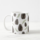 Pine Cones en Needles Coffee Mok (Links)