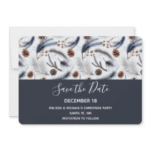 Pine Cones en Pine Needles Kerstpatroon