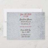 Pine Cones en Walnoten op sneeuwkerst Kaart (Achterkant)