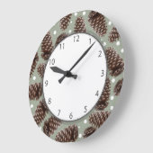 Pine Cones Grote Klok (Hoek)