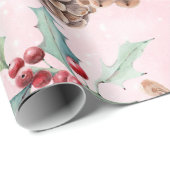 Pine Cones kerst Cadeaupapier (Rol Hoek)