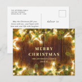 Pine Cones Kerstfeestdag groet Briefkaart (Voorkant / Achterkant)