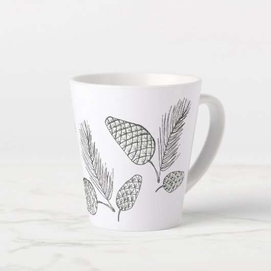 Pine Cone's Latte Mok (Rechterhoek)