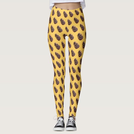 Pine Cones Leggings (Voorkant)