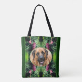 Pine Cones Lijst Creëer Uw Eigen Pet Foto Tote Bag (Achterkant)