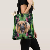 Pine Cones Lijst Creëer Uw Eigen Pet Foto Tote Bag (Dichtbij)