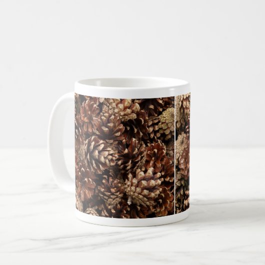 Pine Cones Mok (Voorkant links)