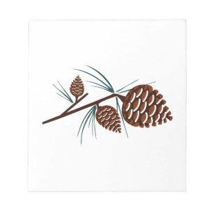 Pine Cones Notitieblok