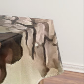 Pine Cones Organic Kerstsierents Art Tafelkleed (Voorbeeld)