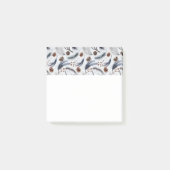 Pine Cones & Pine Needles Winter Pattern Post-it® Notes (Voorkant)