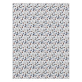 Pine Cones & Pine Needles Winter Pattern Tafelkleed (Voorkant)