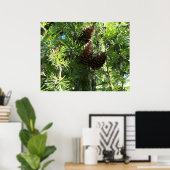 Pine Cones Poster (Thuiskantoor)
