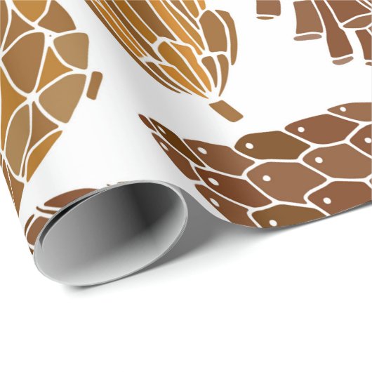 Pine cones seamless pattern cadeaupapier (Rol Hoek)