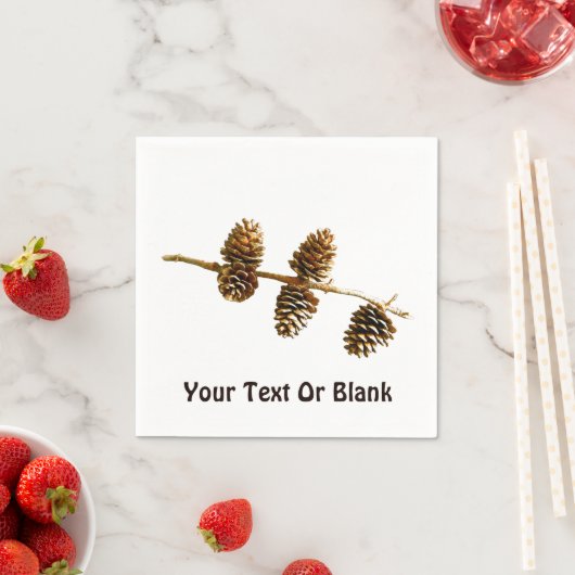 Pine Cones Servetten (Insitu)