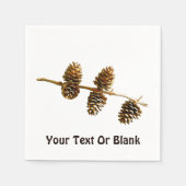 Pine Cones Servetten (Voorkant)