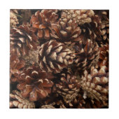 Pine Cones Tile Tegeltje (Voorkant)