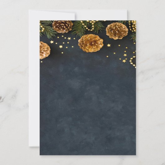 Pine Cones, uitnodiging voor weddenschappen (Achterkant)