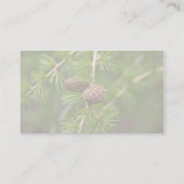 Pine Cones Visitekaartje (Achterkant)