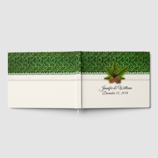 Pine Cones Winter Weddenschap Boek (Volledig)