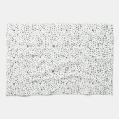 Pine Confetti Waterverf Stippen Keukenhanddoek (Horizontaal)