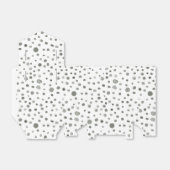 Pine Confetti Waterverf Stippen voorkeursbox Bedankdoosjes (Uitgevouwen)