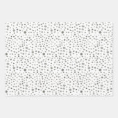 Pine Confetti Waterverf Stippen Wrapping Paper (Voorkant 3)