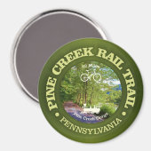 Pine Creek Rail Trail (fietsen c) Magneet (Voorkant / Achterkant)