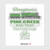 Pine Creek Rail Trail (RT2) Sticker (Vel)