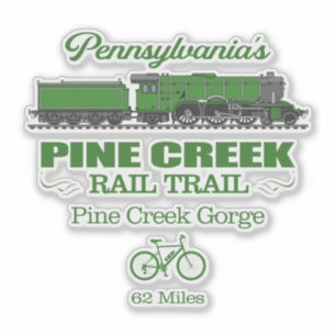 Pine Creek Rail Trail (RT2) Sticker