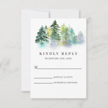Pine Crest Wedding RSVP