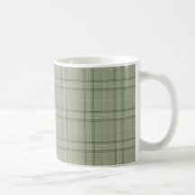 Pine Deer Plaid - salie groene cabincore tartan.