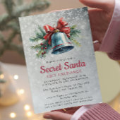 Pine en Bell Grey Geheim Kerstfeest Kaart