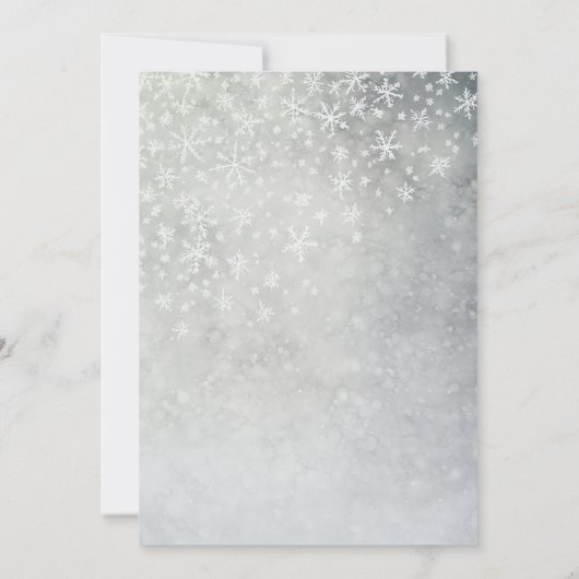 Pine en Bell Grey Geheim Kerstfeest Kaart (Achterkant)