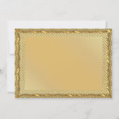 Pine en Bows Kerstuitnodigingen Kaart (Achterkant)