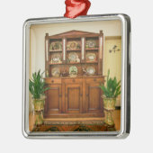 Pine- en cedarist metalen ornament (Links)