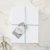Pine en Eucalyptus Gift Label Cadeaulabel (Met Touw)