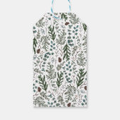 Pine en Eucalyptus Gift Label Cadeaulabel (Achterkant)