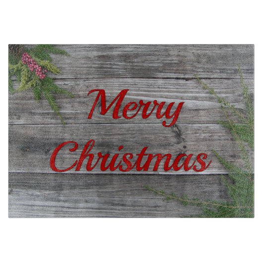 Pine- en wiekglazen snijvlak snijplank (Voorkant)