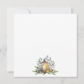 Pine Eucalyptus Onze eerste kerstfotokaart (Achterkant)